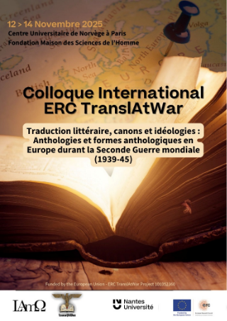 Photographie des journées scientifiques TranslAtWar à Paris en novembre 2025